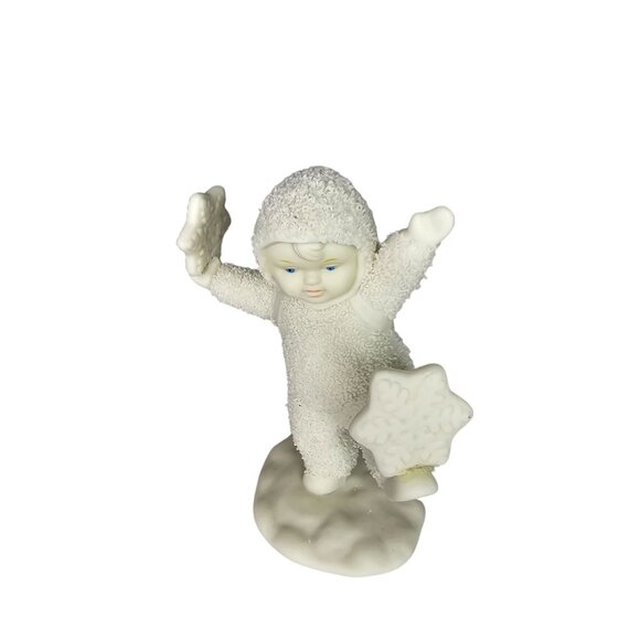 Department 56 Snowbaby Figurine "Snowflakes Are Special" 2001 Collectible - Picture 6 of 12